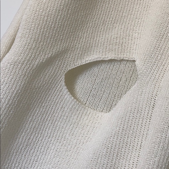 Alexander Wang Knit Sweater with Holes - Picture 4 of 6